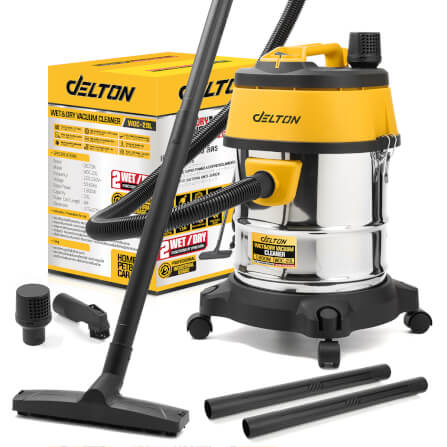 เครื่องดูดฝุ่น DELTON รุ่น WDC-20L 20 ลิตร 1,800 วัตต์_7